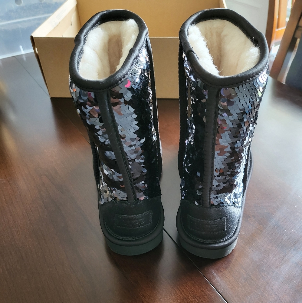 UGG classic short sequin 3 - Picture 3 of 7